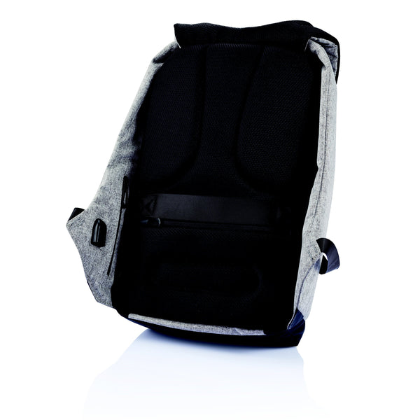 Theft Proof Backpack made with cut-proof material, hidden zipper closures and secret pockets