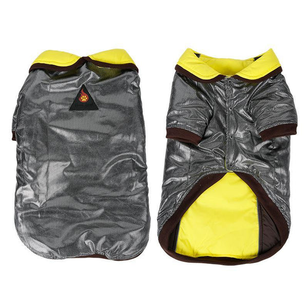 High Technology Heat Reflective Dog Coat Outdoor Jacket Waterproof Warm Pet Clothes Reversible Design for Dogs