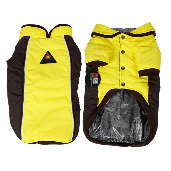High Technology Heat Reflective Dog Coat Outdoor Jacket Waterproof Warm Pet Clothes Reversible Design for Dogs