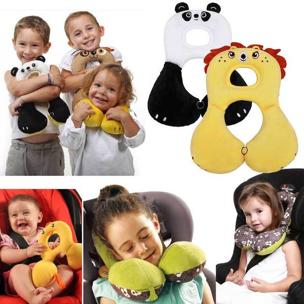 Baby U Shaped Animal pillow Headrest & Neck Protection