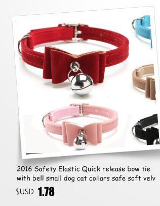 Jewelry pear Dog Collar Soft Velvet Material Adjustable necklace Pet Dog Cat Collars with 5colors
