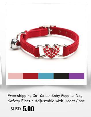 Jewelry pear Dog Collar Soft Velvet Material Adjustable necklace Pet Dog Cat Collars with 5colors