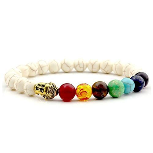 Joyme New 7 Chakra Bracelet Men Black Lava Healing Balance Beads Reiki Buddha Prayer Natural Stone Yoga Bracelet For Women