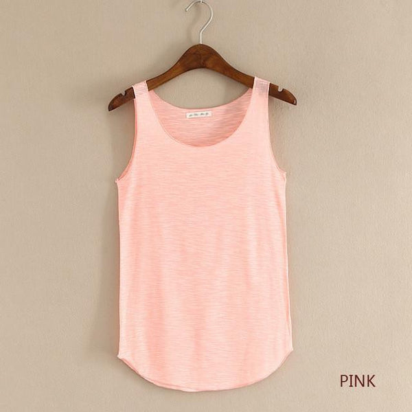 Summer Fitness Tank Top New T Shirt Plus Size Loose Model Women T-shirt Cotton O-neck Slim Tops Fashion Woman Clothes