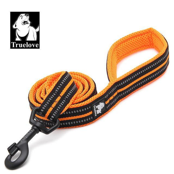 Truelove Soft Padded Mesh Dog Leash 3M Reflective Nylon Walking Training Dog Leads Stock Running Dog Pet Leash 5 Color 200cm