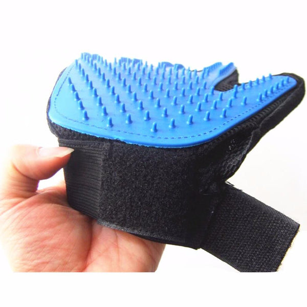 Pet Silicone True Glove Touch Deshedding Brush Cleaning Glove For Dog Cat Gentle Efficient Massage Grooming Pet Dog Accessories