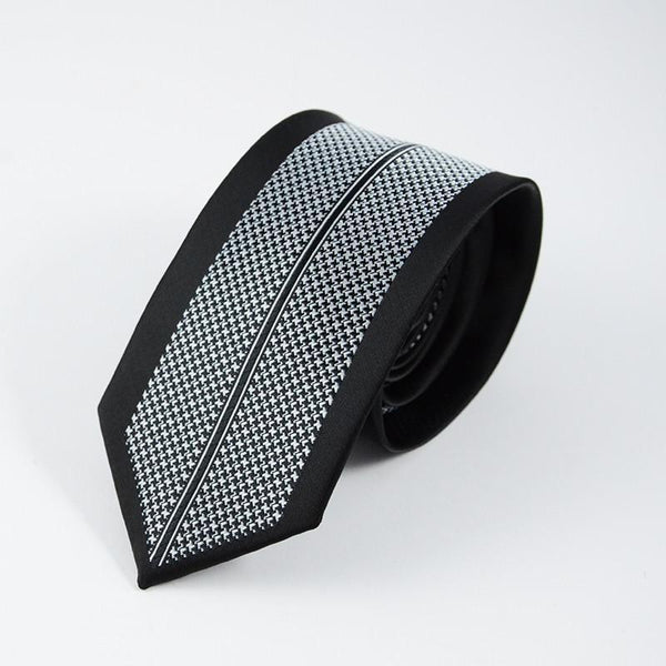 GUSLESON New Mens Ties Custom Brand Man Dot Striped Neckties Hombre 6 cm Gravata Slim Tie Classic Business Casual Tie For Men