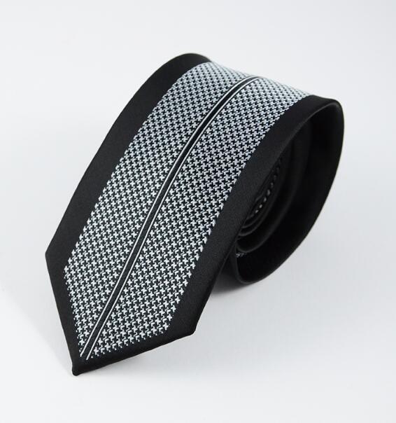 GUSLESON New Mens Ties Custom Brand Man Dot Striped Neckties Hombre 6 cm Gravata Slim Tie Classic Business Casual Tie For Men