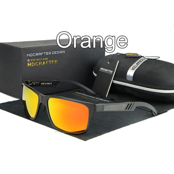 HDCRAFTER Brand New Sunglasses Metal Frame Unisex Rectangle Goggle Driving Sun Glasses Eyewear Accessories
