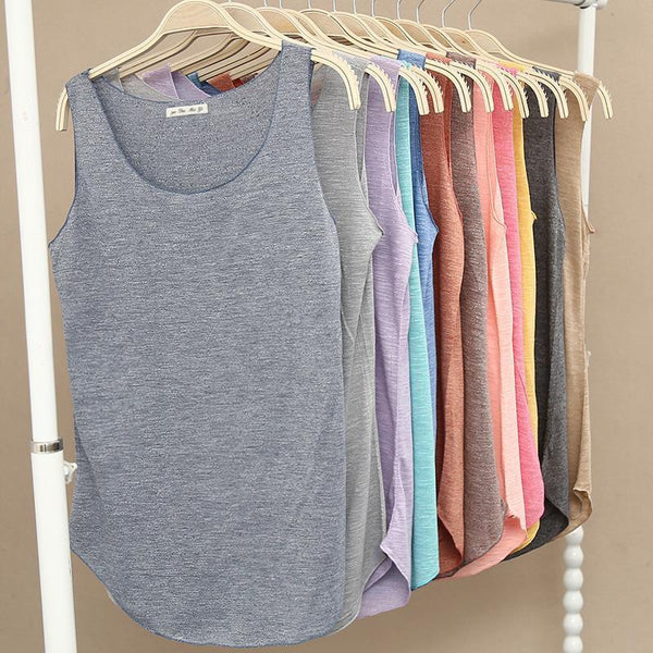 Summer Fitness Tank Top New T Shirt Plus Size Loose Model Women T-shirt Cotton O-neck Slim Tops Fashion Woman Clothes