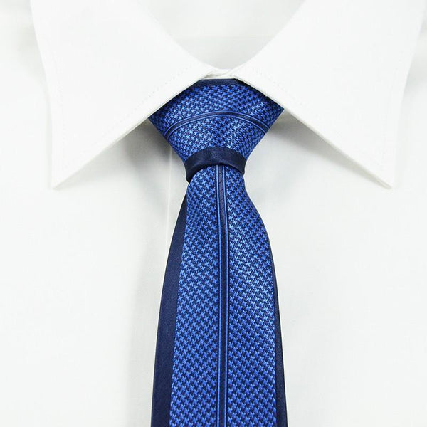 GUSLESON New Mens Ties Custom Brand Man Dot Striped Neckties Hombre 6 cm Gravata Slim Tie Classic Business Casual Tie For Men