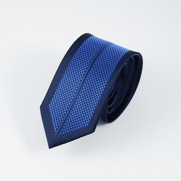 GUSLESON New Mens Ties Custom Brand Man Dot Striped Neckties Hombre 6 cm Gravata Slim Tie Classic Business Casual Tie For Men