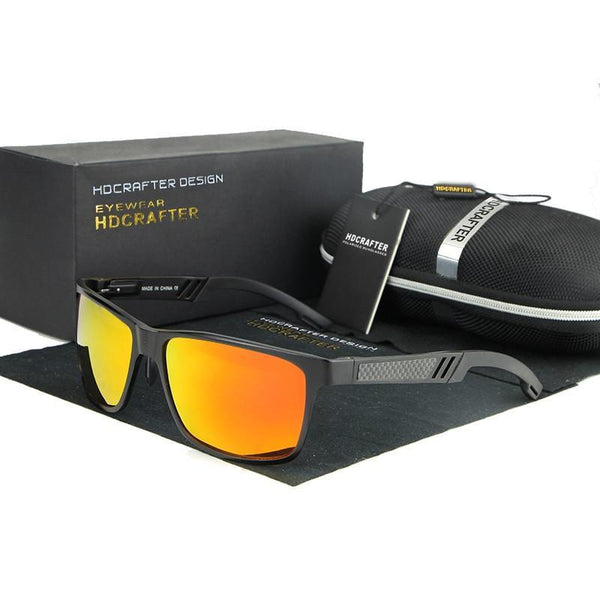 HDCRAFTER Brand New Sunglasses Metal Frame Unisex Rectangle Goggle Driving Sun Glasses Eyewear Accessories
