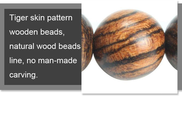 Retro Style Tiger wood Bracelets Handmade 108 Twining charm Buddha Bead Bracelet Prayer Bead Mala Bracelet Women Men Jewelry