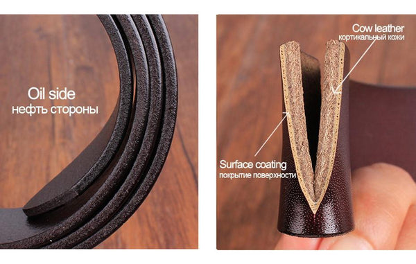 High quality genuine leather belt luxury designer belts men new fashion Strap male Jeans for man cowboy free shipping belt men