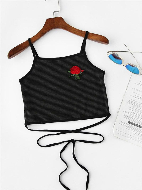 2017 Women Vintage Crop Top Batman Print Sexy Black Cropped Tops Harajuku Womens Bandage Strap Tops Summer Fashion Camis Vest