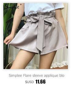 Simplee Sexy off shoulder black crop top Women summer slim ruffle short sleeve bustier top tees Party white camisole tank top