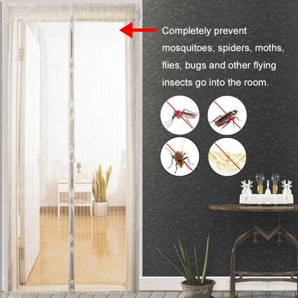 Anti Insect Curtains - Magnetic Mesh Net with Automatic Closing