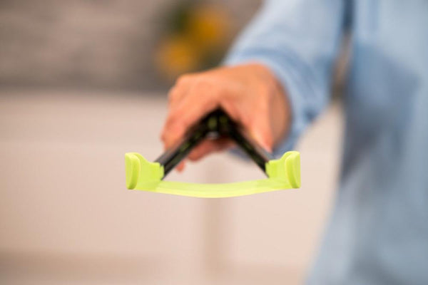 Clever Tongs - 2 in 1 Kitchen Spatula and Tongs Non-Stick Heat Resistant Stainless Steel Frame Silicone and Dishwasher Safe