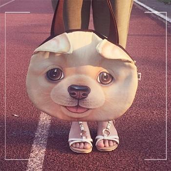 Cute Cat Face Tote Bag