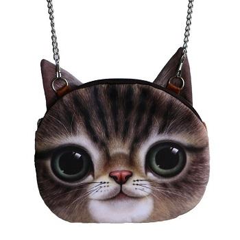 Cute Cat Face Tote Bag