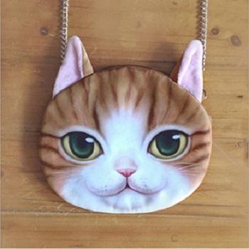Cute Cat Face Tote Bag