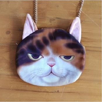 Cute Cat Face Tote Bag