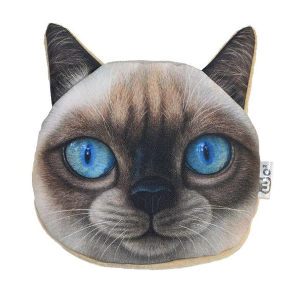 Cute Cat Face Printing Zipper Coin Purses Women Cartoon Coin Wallets Ladies Makeup Storage Bag