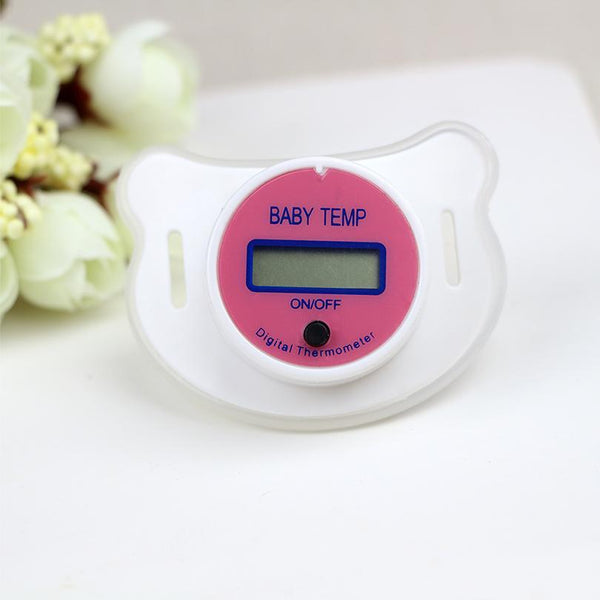 Baby Nipple Thermometer Medical Silicone Pacifier LCD Digital Children's Thermometer Health Safety Care Thermometer For Children