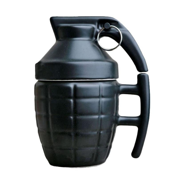 Creative Grenade Coffee Mugs  Practical Water cup with Lid Funny Gifts Granada creativa taza de cafe