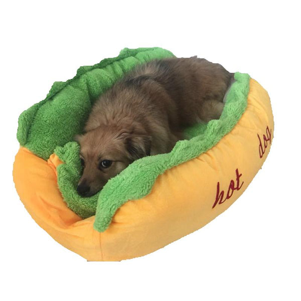 Hot Doggy Dog Bed