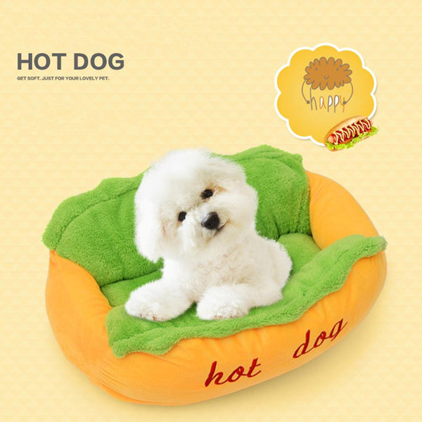 Hot Doggy Dog Bed