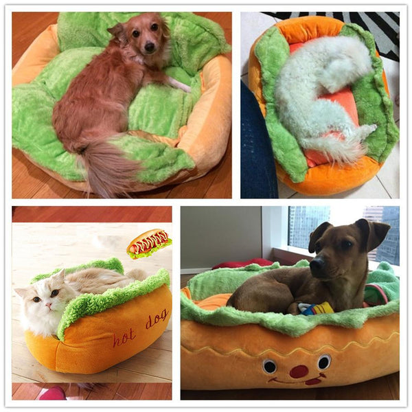 Hot Doggy Dog Bed