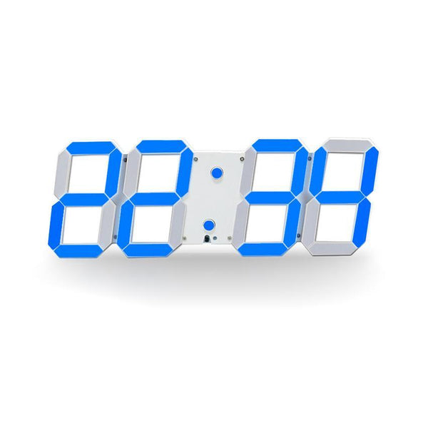 Large Digital 3D Led Wall Clock Modern Design Home Decor Duvar Saati Saat Alarms Temperature Date Countdown Timer Wall Watch