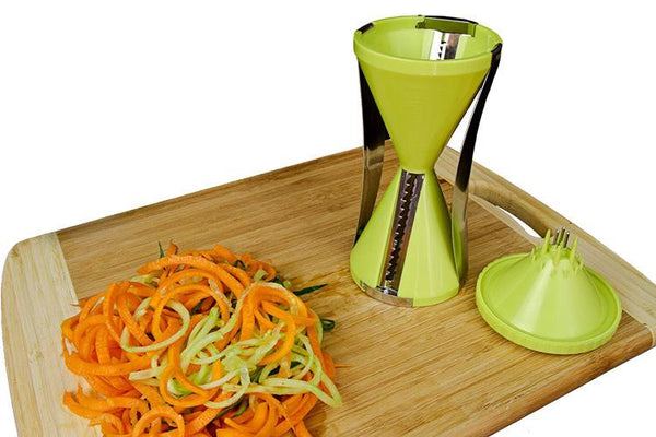 4-Blade Spiral Vegetable Slicer Cutter for Carrot Cucumber Potato Courgette zucchini