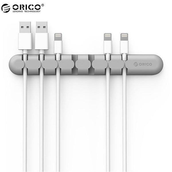 ORICO Cable Organizer and Wire Cable Holder Clips for MP3, MP4, Mouse, Earphone