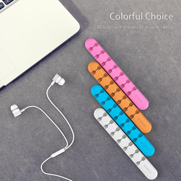 ORICO Cable Organizer and Wire Cable Holder Clips for MP3, MP4, Mouse, Earphone