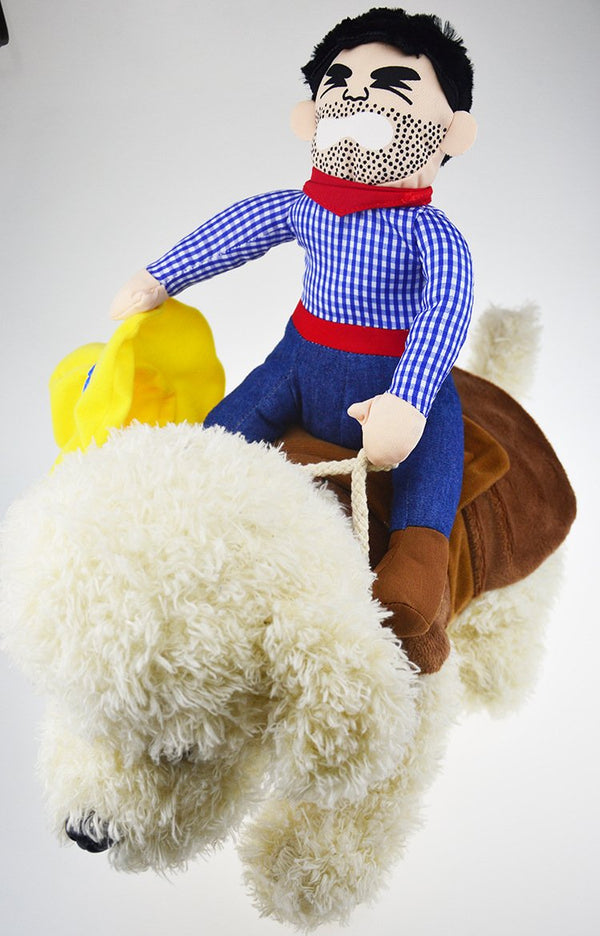 RIDE EM' COWBOY DOG COSTUME *FREE WORLDWIDE SHIPPING!*