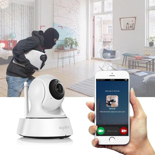 SANNCE Home Security IP Camera Wi-Fi Wireless Mini Network Camera Surveillance Wifi 720P Night Vision CCTV Camera Baby Monitor