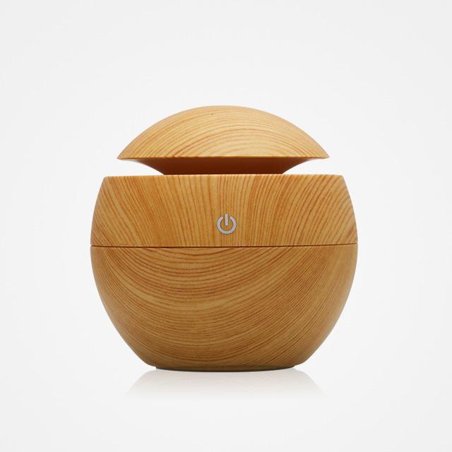 USB Essential Oils Mini Diffuser for Aromatherapy | Cool Mist Humidifier Air Purifier and 7 Color Change LED Night Light for Home