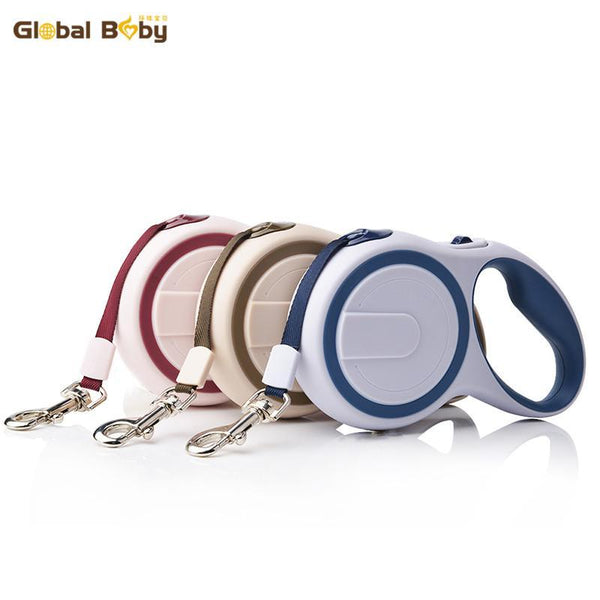 New Arrival Brand ABS High-Grade Stable Durable 3 Meter Automatic Retractable Dog Traction Rope Leashes Pet Leads