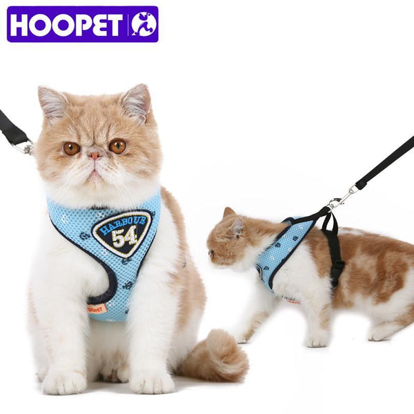 Hoopet Pet CSuit Navy Blue Harness Pet Cat Puppy Pet Cat Small Pet