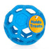 HOOPET Drain Food Ball Dog Toy Natural Non-Toxic Rubber Teddy Golden Dog Geometric Toy Ball Bite-Resistant Teeth 3Colors