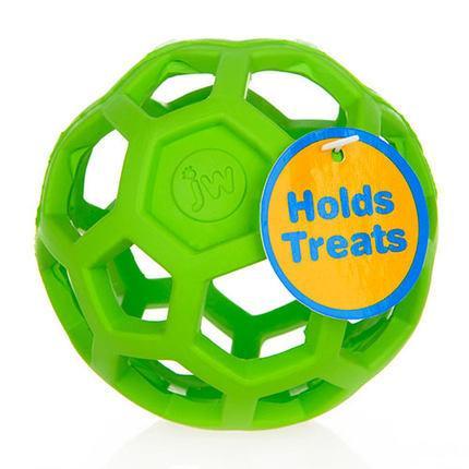 HOOPET Drain Food Ball Dog Toy Natural Non-Toxic Rubber Teddy Golden Dog Geometric Toy Ball Bite-Resistant Teeth 3Colors