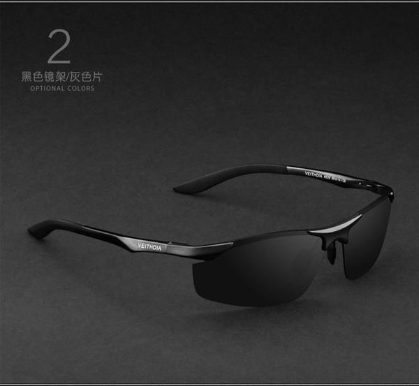 VEITHDIA Aluminum Magnesium Brand Designer Polarized Sunglasses Men Glasses Driving Glasses Summer 2017 Eyewear Accessories 6529