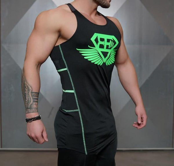 Fitness Men Tank Top Army Camo Camouflage Mens Bodybuilding Stringers Tank Tops Singlet Brand Clothing Sleeveless Shirt