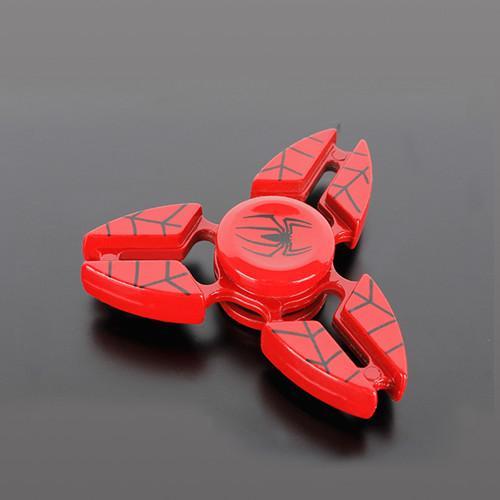 Captain America Hand Spinner Super Hero EDC Metal Tri Fidget Spiner Superman Batman Spiderman Batman Iron Man Finger Gyro Toys