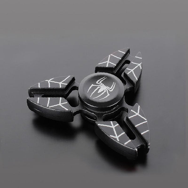 Captain America Hand Spinner Super Hero EDC Metal Tri Fidget Spiner Superman Batman Spiderman Batman Iron Man Finger Gyro Toys