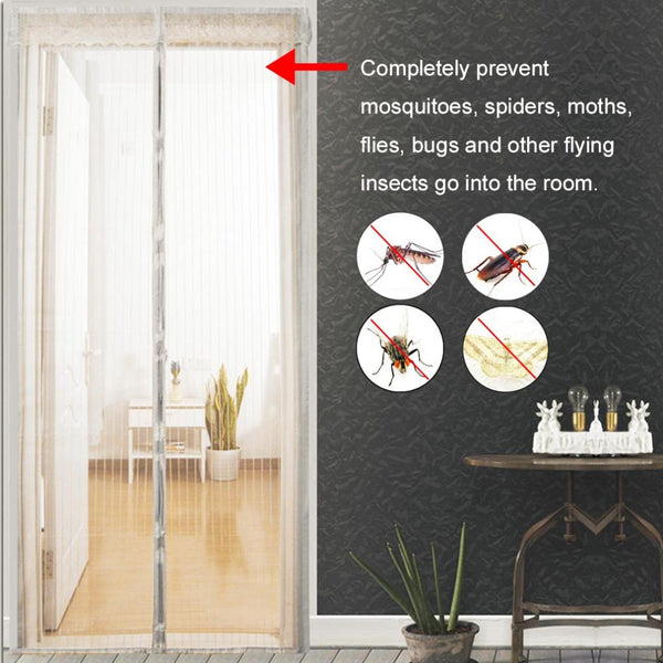 Anti Insect Curtains - Magnetic Mesh Net with Automatic Closing