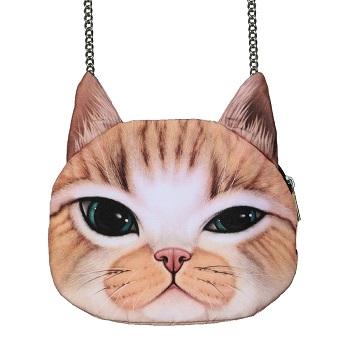 Cute Cat Face Tote Bag